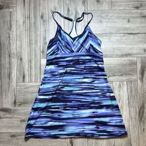Tehama Women's Blue Racerback Athletic Summer Dress Size Small